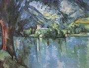 Paul Cezanne The Lac d'Annecy painting
